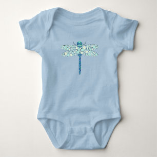 Libelle in Stippen Romper