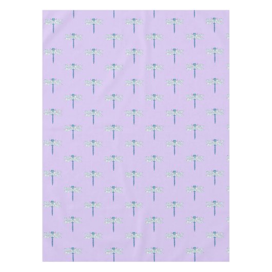 Libelle in Stippen Tafelkleed (Voorkant)