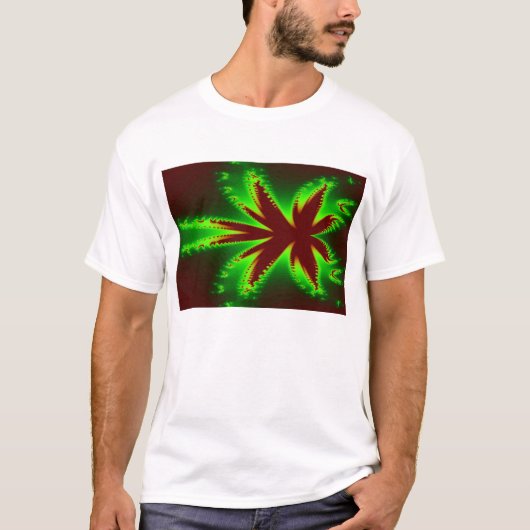 Libelle in vlammen heren T-shirt (Voorkant)