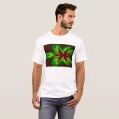 Libelle in vlammen heren T-shirt (Voorkant volledig)