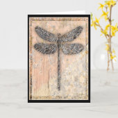Libelle Kaart (Gele Bloem)