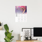 Libelle Kalender 2021 Poster - maandag start (Thuiskantoor)