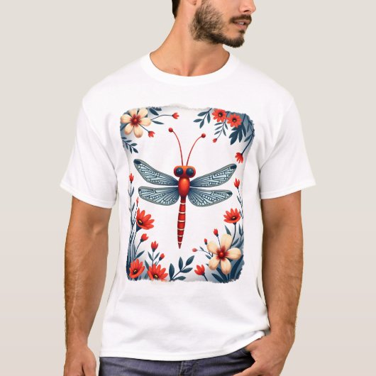 Libelle Kerst T-Shirt_1 (2) T-shirt (Voorkant)