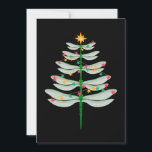 Libelle Kerstboom canvasprint Feestdagenkaart<br><div class="desc">Geschikte Plaatsen: Perfecte wanddecoratieschilderijen voor keuken,  woonkamer,  badkamer,  slaapkamer,  achtergrondbank,  appartement,  hotel,  bar,  cafés,  kantoren,  scholen,  logeerkamer,  kinderkamer en andere binnenruimtes.
Beste Cadeaukeuze: Canvas-huissierderartikelen van hoge kwaliteit zijn een goede keuze als cadeau voor uw familie,  vrienden en partner op verjaardag,  jubileum,  feestdag,  Valentijnsdag,  Kerstmis en Nieuwjaar enz.</div>