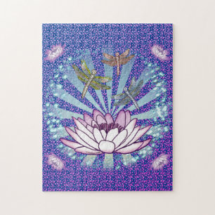 Libelle Lotus Legpuzzel