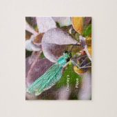 Libelle Macro Foto Gepersonaliseerde Puzzel (Verticaal)
