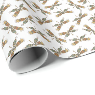 Libelle Natuur Cadeaupapier