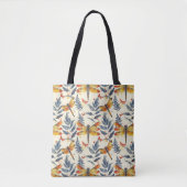 Libelle Natuur Thema Boodschappentas Tote Bag (Voorkant)