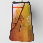 Libelle op Draad Omheining Kunst Persoonlijk Golfheadcover (Draai 90)