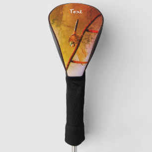 Libelle op Draad Omheining Kunst Persoonlijk Golfheadcover