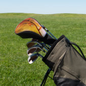 Libelle op Draad Omheining Kunst Persoonlijk Golfheadcover (Insitu)