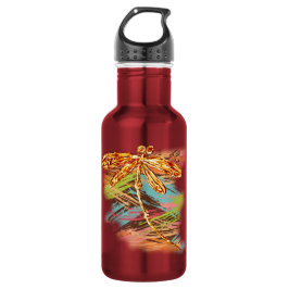 Libelle Oranje Spetter Waterfles