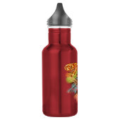Libelle Oranje Spetter Waterfles (Links)