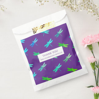 Libelle Paarse Helder Jongen Verjaardag Bedankzakje