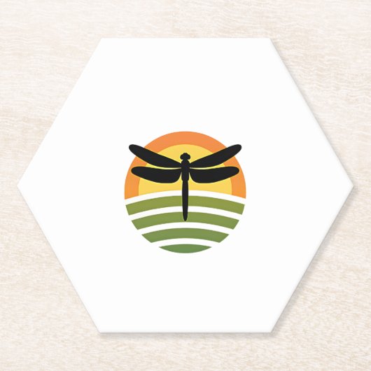 Libelle Retro (1) Kartonnen Onderzetters (Voorkant)