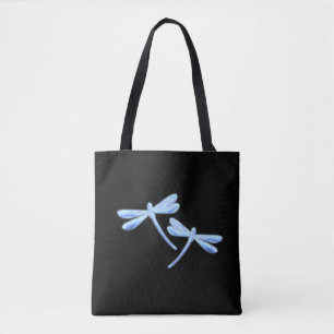 Libelle Schoudertassen - Ijsblauw Glow Tote Bag