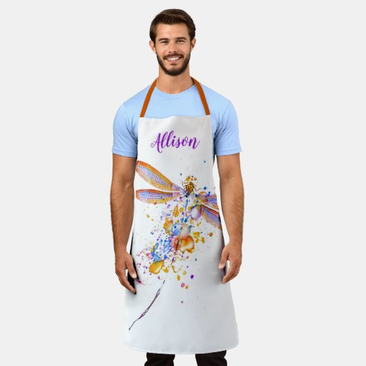 Libelle spat personalized Schort (Gedragen)