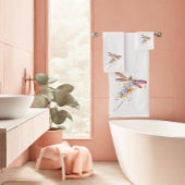 Libelle spatten bad handdoek