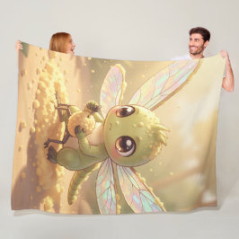 Libelle – Sternennektar der stillen Nacht.1 Fleece Deken