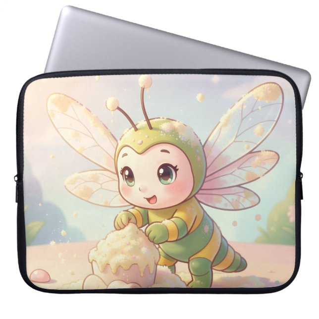 Libelle – Sternennektar der stillen Nacht Laptop Sleeve (Voorkant)
