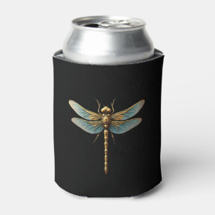 Libelle Stoom Punk Insect Kunst Ingenieur Steampun Blikjeskoeler