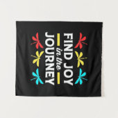 Libelle Vind Vreugde In De Reis Wandkleed (Voorkant (horizontaal))