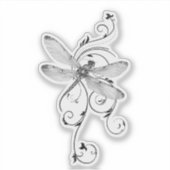 Libelle wervelsticker sticker (Voorkant)
