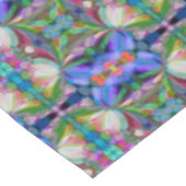 Libelle Wilde Bloementuin Abstracte Bloemen Tafelkleed (Gekanteld)