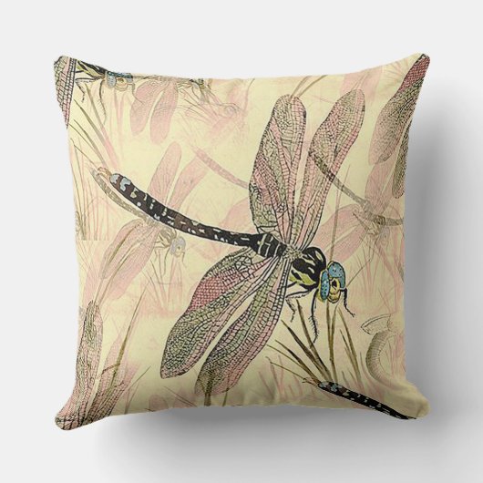 Libelle Worp Kussen (Achterkant)
