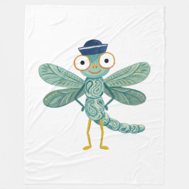 Libelle Zeilshoed Deken – Marineblauw & Paisley