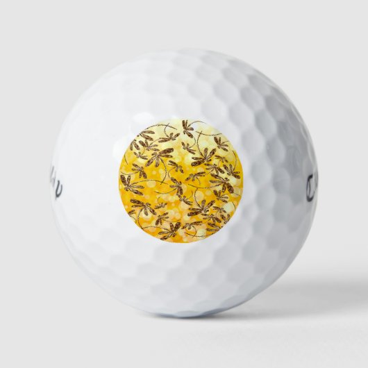 Libelle Zonneschijn Golfballen (Voorkant)