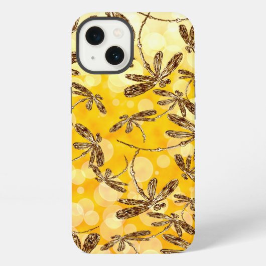 Libelle Zonneschijn iPhone Hoesje (Achterkant)