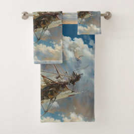 libellen bad handdoek