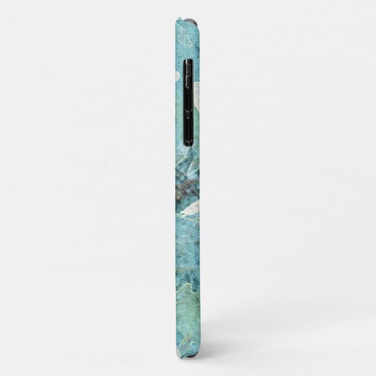 libellen Blauwgroen kunst Case-Mate iPhone Case (Achterkant/links)