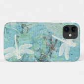  libellen Blauwgroen kunst Case-Mate iPhone Case (Achterkant (horizontaal))