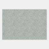 Libellen Bloemen Blauw Trio Decoupage Inpakpapier Vel (Voorkant 3)