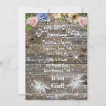 Libellen, Bloemen en Sparkles Baby shower