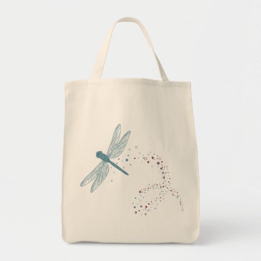 libellen boodschappentas tote bag (Voorkant)