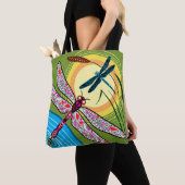 Libellen boven water tote bag (Dichtbij)