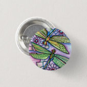 libellen - Button (Voorkant /achterkant)