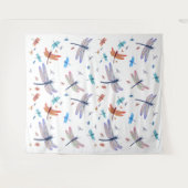 libellen drakenvlieg wandkleed (Voorkant (horizontaal))