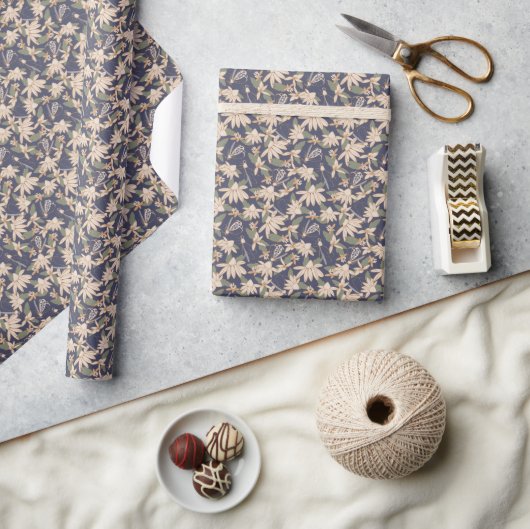 Libellen + Echinacea Cadeaupapier (Crafts)