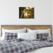 LIBELLEN EERSTE VLUCHT CANVAS AFDRUK (Insitu (Slaapkamer))