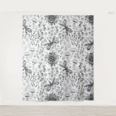 libellen en bloemen wandkleed (Voorkant)