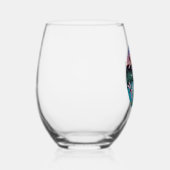 Libellen en Fairy Wijnglas Zonder Voet (Rechts)
