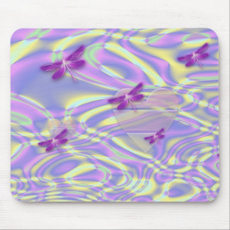 libellen en harten muismat