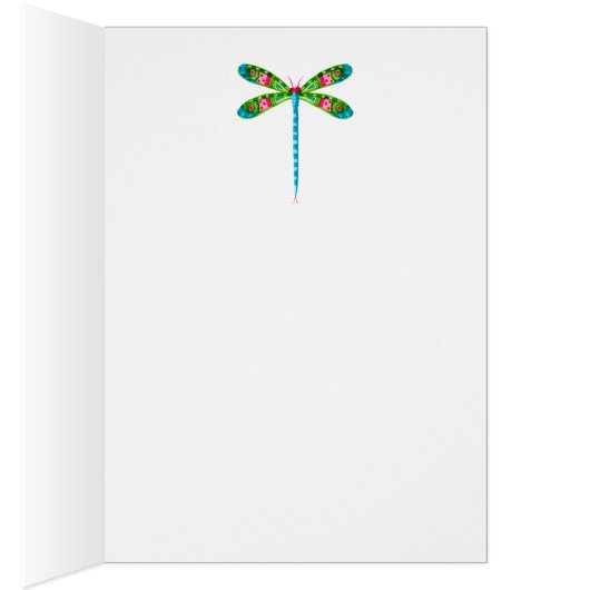 Libellen en lelies Kaart (Binnen (Rechts))