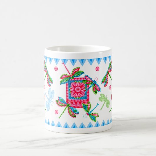 Libellen en lelies Mok 2 (Center)