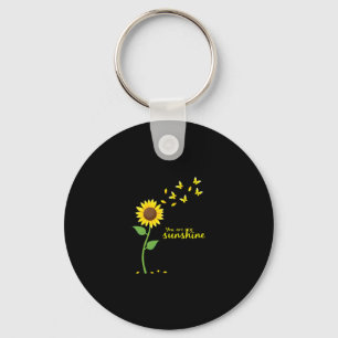 Libellen en Zonnebloem You Are My Sunshine (1) Sleutelhanger