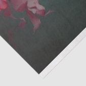 Libellen fladderen over perzikbloem decoupage tissuepapier (Detail)